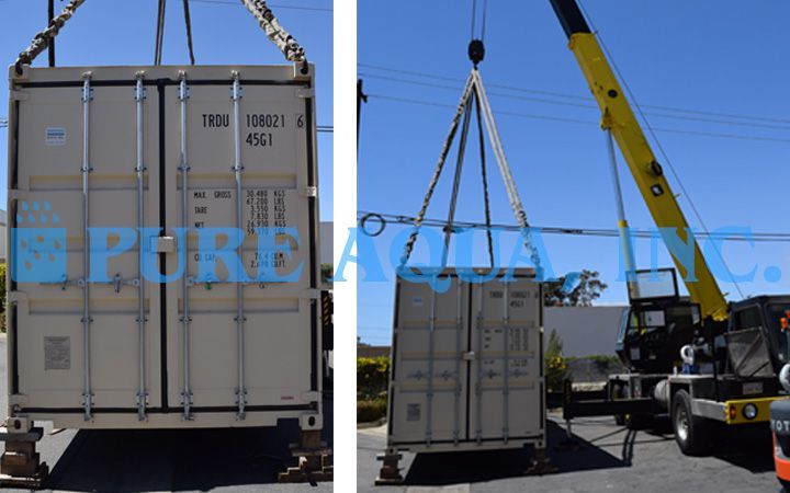 Equipamento de Filtragem de Múltiplas Camadas em Contentor - 240 GPM - EUA