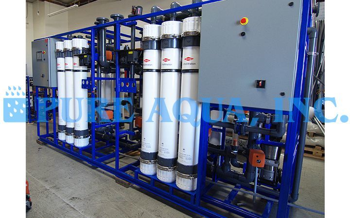 Suportes de Ultrafiltração e Nanofiltração 20-50 GPM - EUA