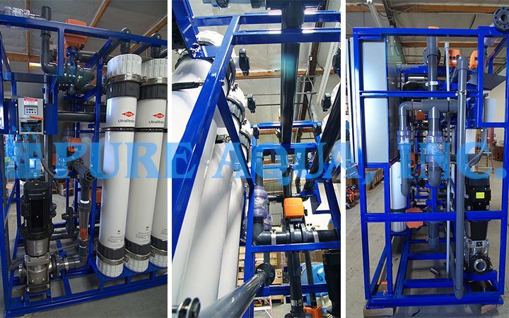 Suportes de Ultrafiltração e Nanofiltração 20-50 GPM - EUA