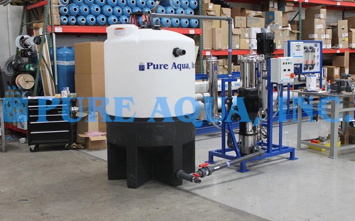 Suporte de Limpeza de Membrana por Osmose Reversa 172,800 GPD - Porto Rico