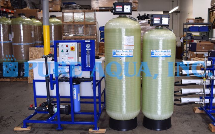 Sistema de OR com Suporte de Limpeza de Membrana para Serviços de Lavanderias Industriais - 22,000 GPD - Saipan