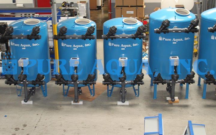 Sistemas de Filtragem de Mídia Industrial 3x 181,400 GPD - Filipinas