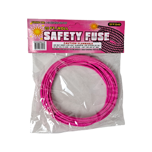 Perfect Pink Fuse (9-12.5 Sec Per Foot)