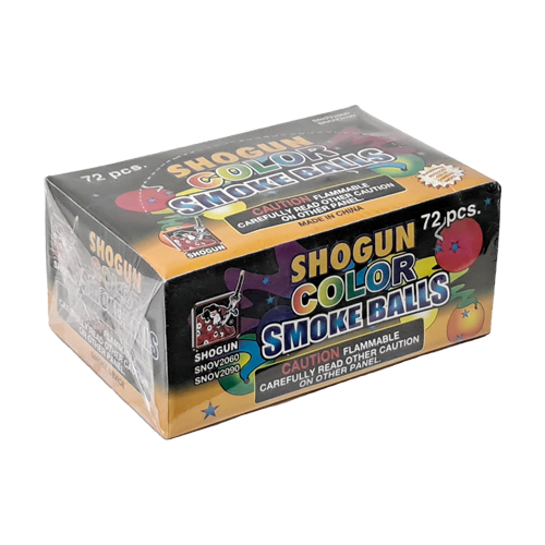 Shogun Color Smoke Balls 72Pk