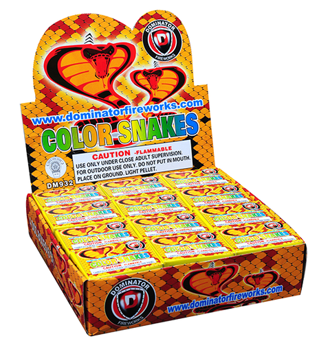 Snakes - Color - 48 packs of 6