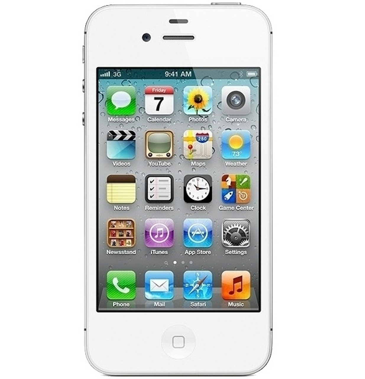 APPLE IPHONE 4 32GB WHITE 3G WI-FI 5-MEGAPIXEL 1Ghz HD VIDEO RETINA GORILLA GLASS MULTI-TOUCH DISPLAY VERIZON / PAGEPLUS WHOLESALE IPHONES - CARRIER RETURNS B-STOCK - VERIZON / PAGEPLUS GOOD ESN