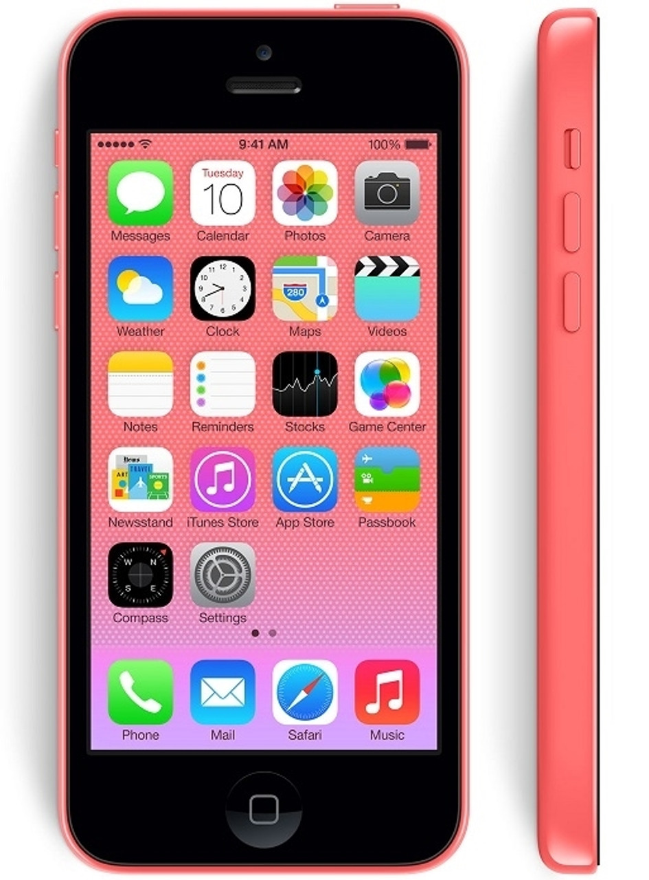 APPLE IPHONE 5C 32GB PINK AT&T 4G LTE UNLOCKED