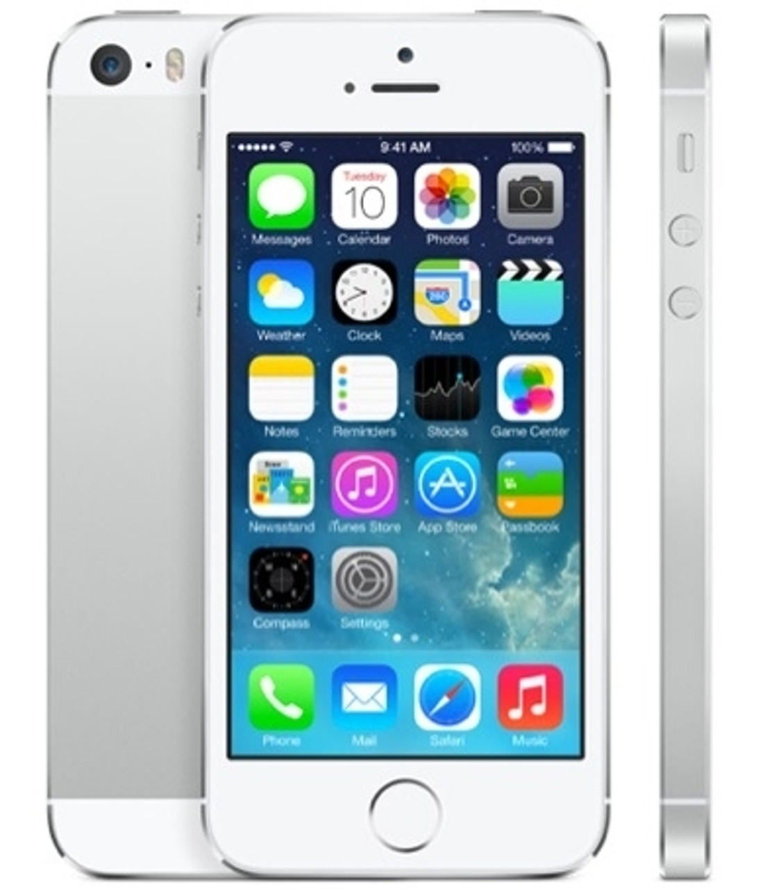 APPLE IPHONE 5S 64GB SILVER / WHITE GSM UNLOCKED