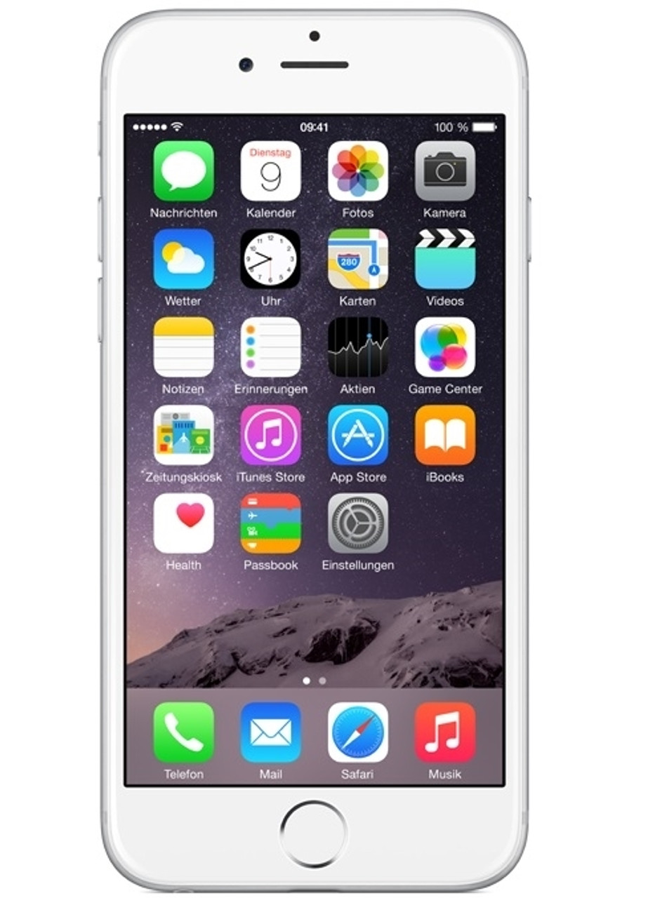 APPLE IPHONE 6 16GB SILVER 4G LTE GSM UNLOCKED A-STOCK-1