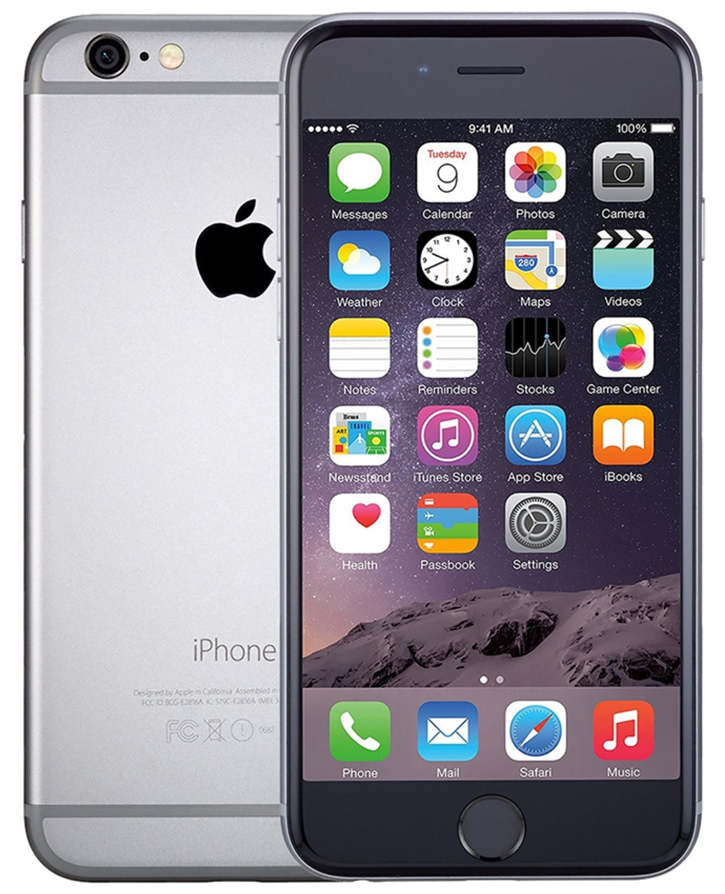 APPLE IPHONE 6+ PLUS 16GB SPACE GRAY 4G LTE GSM UNLOCKED