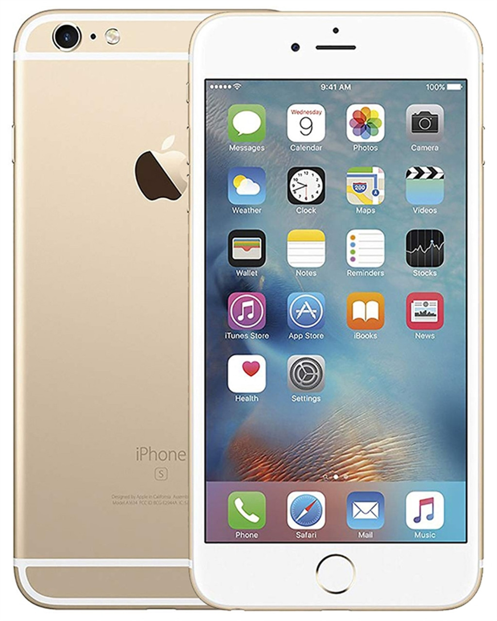 APPLE IPHONE 6S PLUS 16GB GOLD 4G LTE GSM UNLOCKED FACTORY REFURBISHED