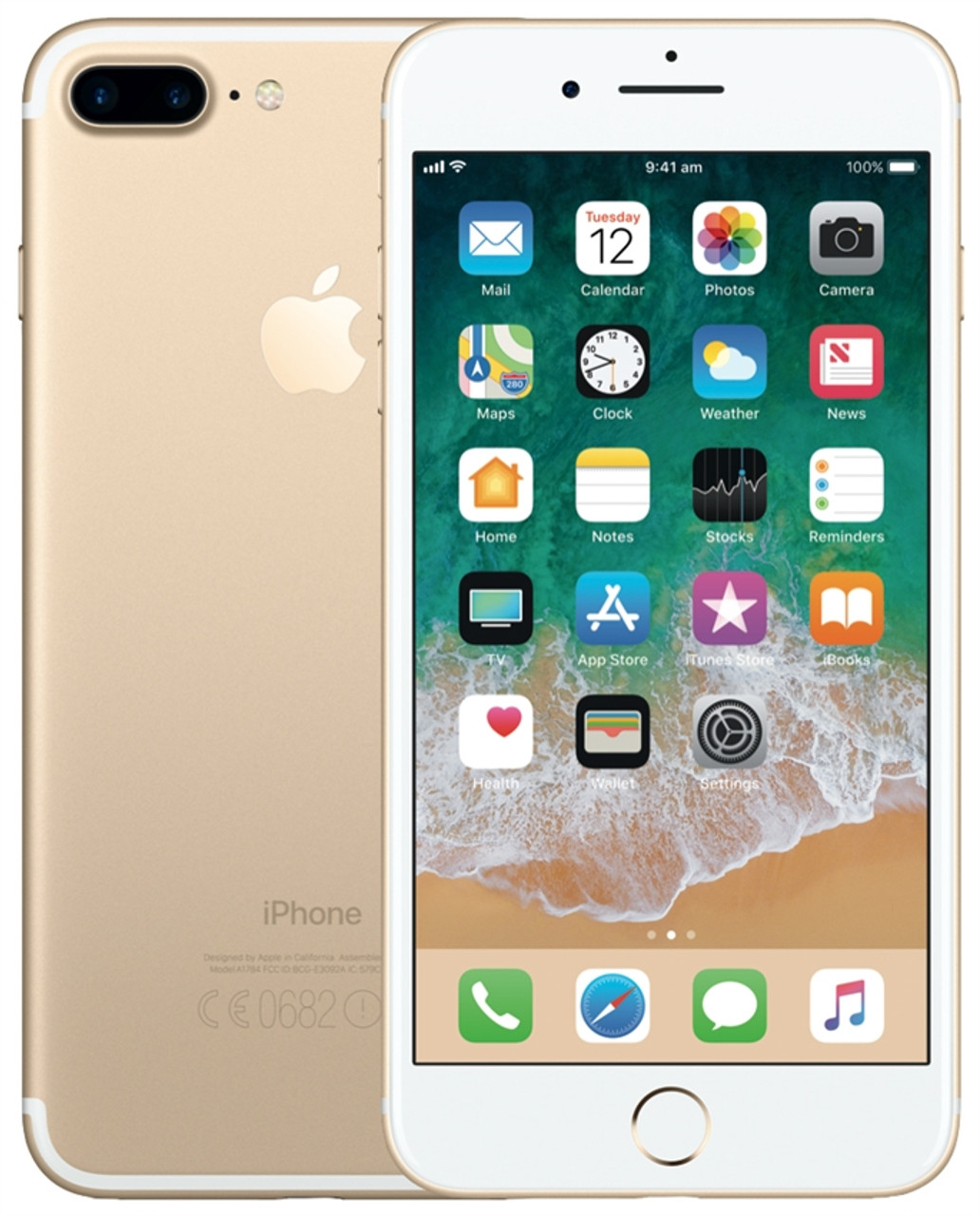 APPLE IPHONE 7+ PLUS 32GB GOLD 4G LTE GSM UNLOCKED