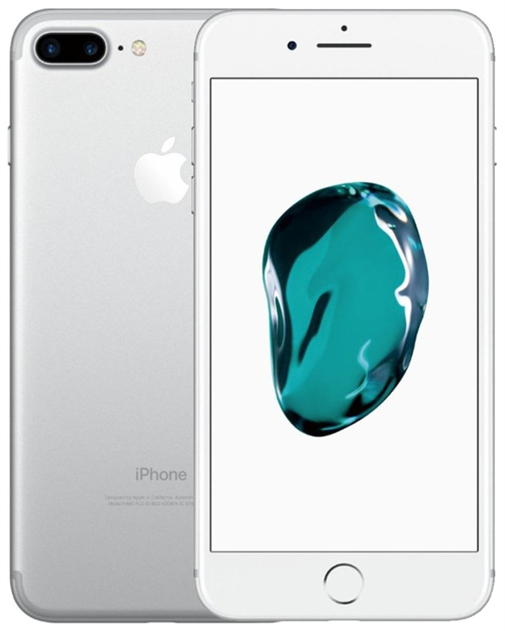 APPLE IPHONE 7 PLUS SILVER 128GB 4G LTE GSM UNLOCKED