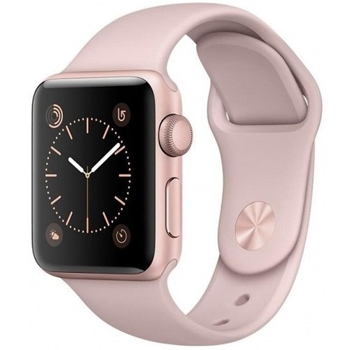 APPLE MP0D2 Watch Alumiinium 38mm Roosakuld Sport roosa