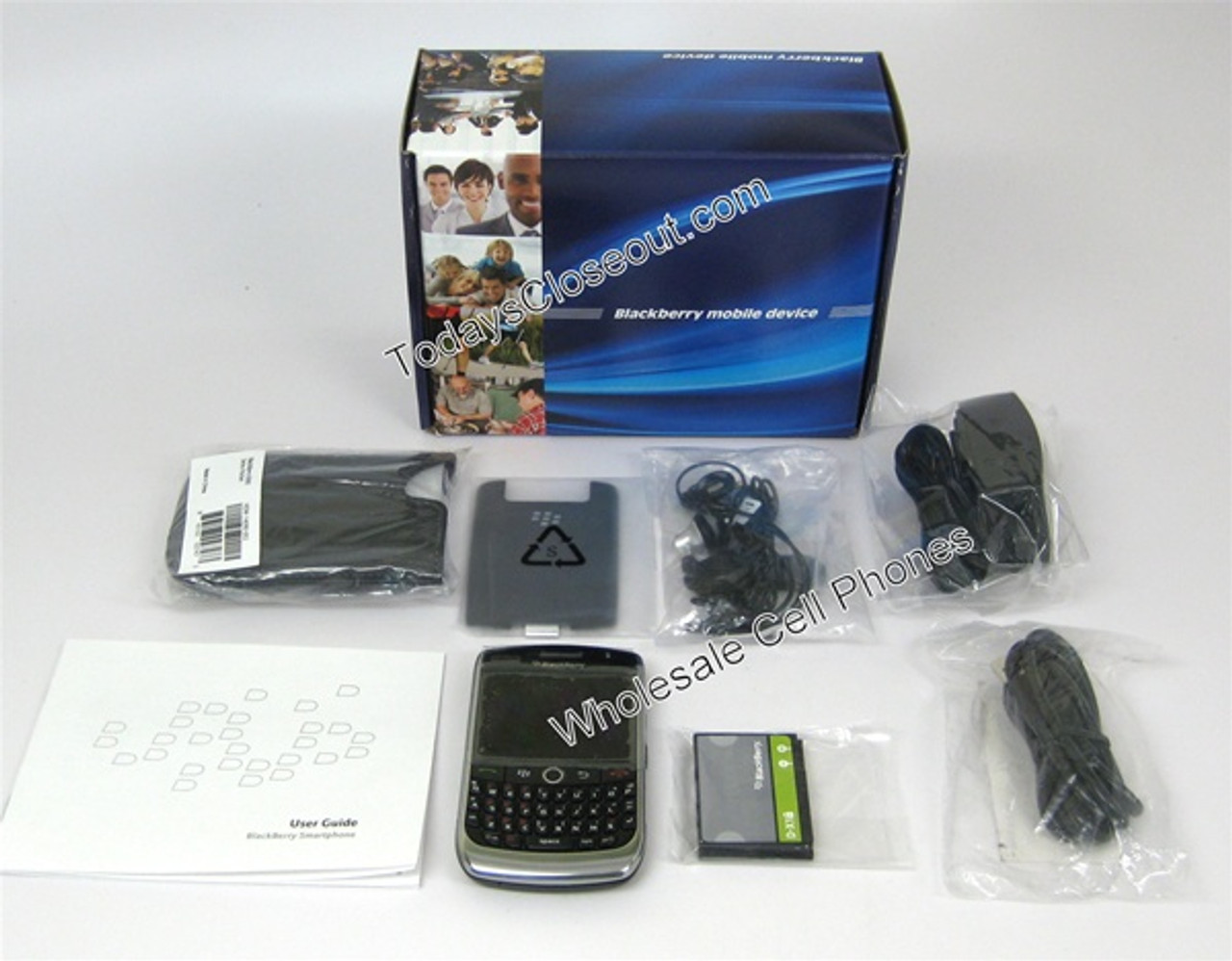 BLACKBERRY CURVE 8900 JAVELIN GSM UNLOCKED WHOLESALE CELL PHONES - CARRIER RETURNS A+ STOCK