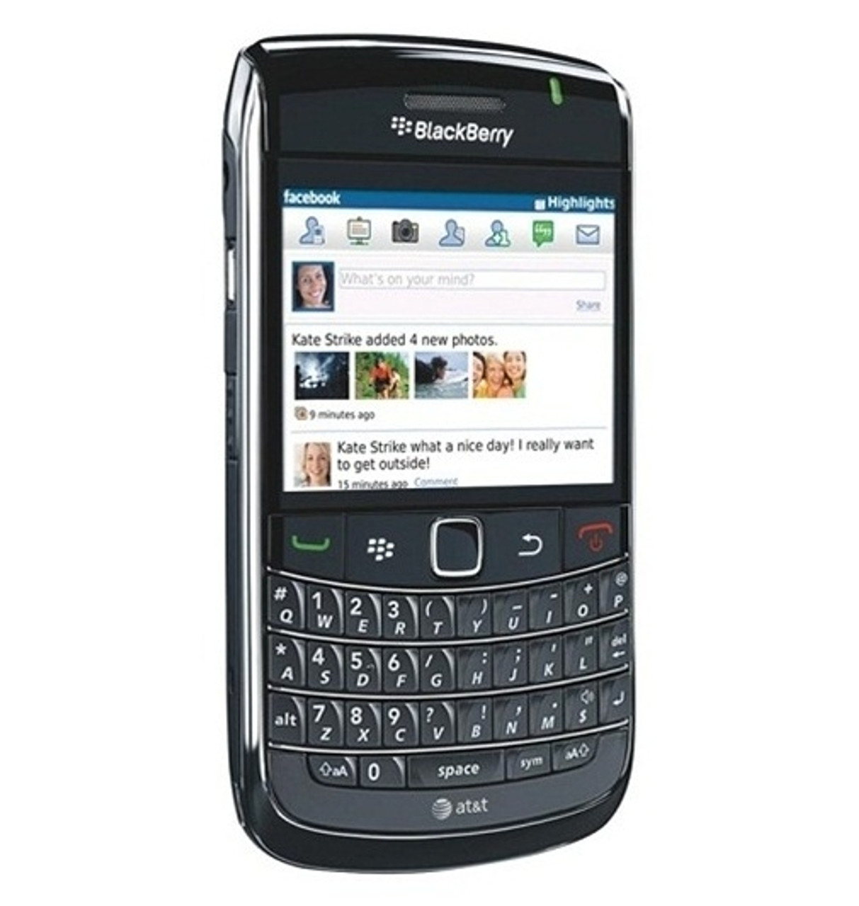 BLACKBERRY BOLD 9700 (3G 850/1900/2100) WI-FI GSM UNLOCKED WHOLESALE CELL PHONES - FACTORY REFURBISHED