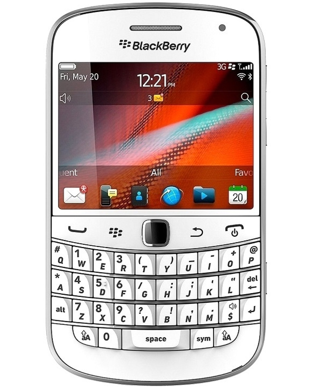 BLACKBERRY BOLD 9900 4G WHITE RB  UNLOCKED