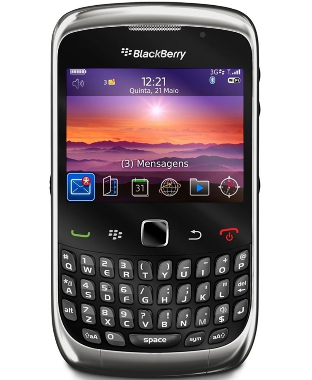 BRAND NEW BLACKBERRY CURVE 4G 9300 GRAPHITE GREY QX