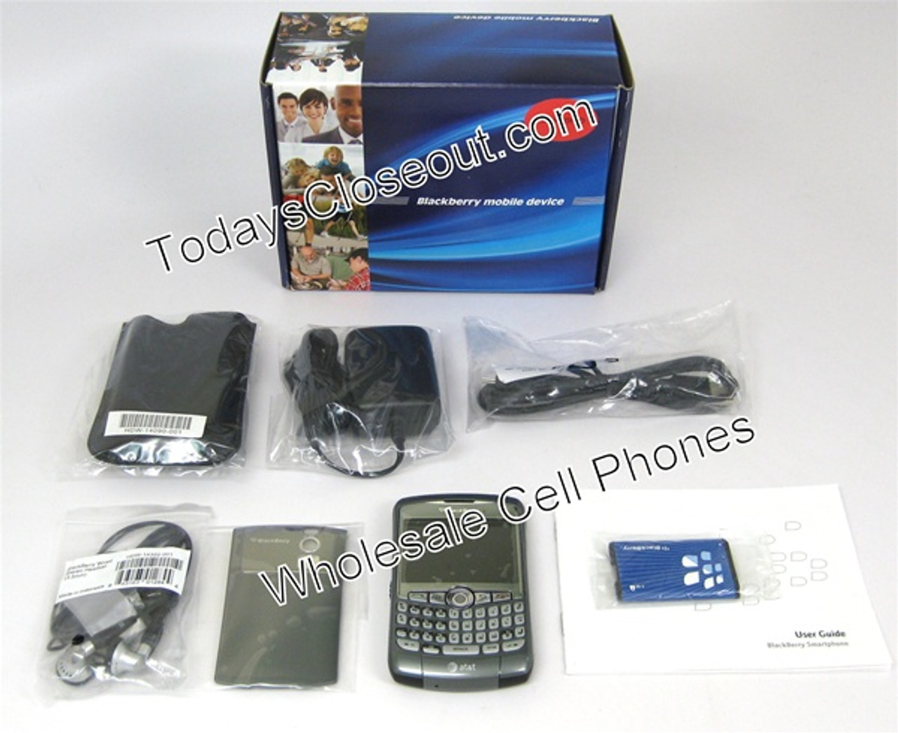 BLACKBERRY CURVE 8310 GREY GSM UNLOCKED WHOLESALE CELL PHONES - CARRIER RETURNS A-STOCK    (WHOLESALE ONLY)