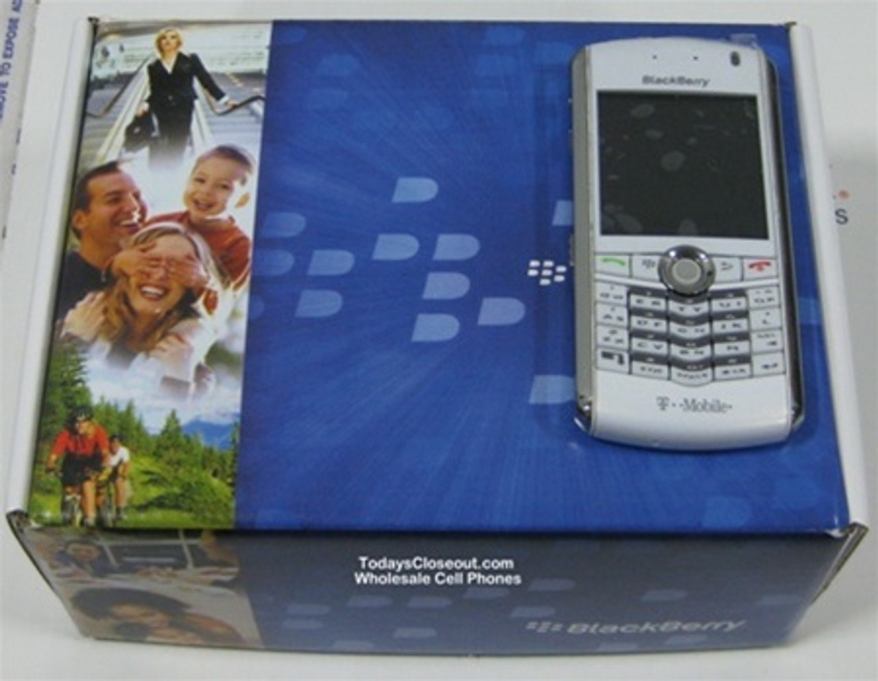 BLACKBERRY 8100 PEARL WHITE GSM UNLOCKED FACTORY REFURBISHED WHOLESALE SMARTPHONES