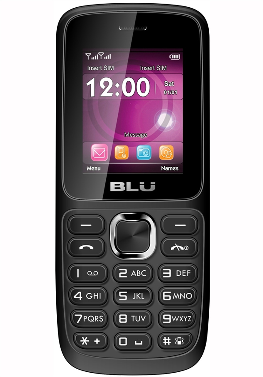 BRAND NEW BLU ARIA T174i BLACK / BLUE