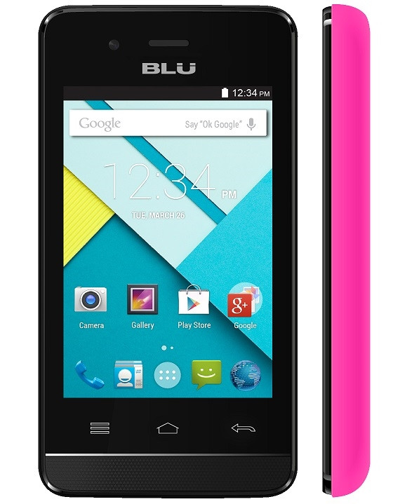 BRAND NEW BLU DASH 3.5 CE D350 PINK