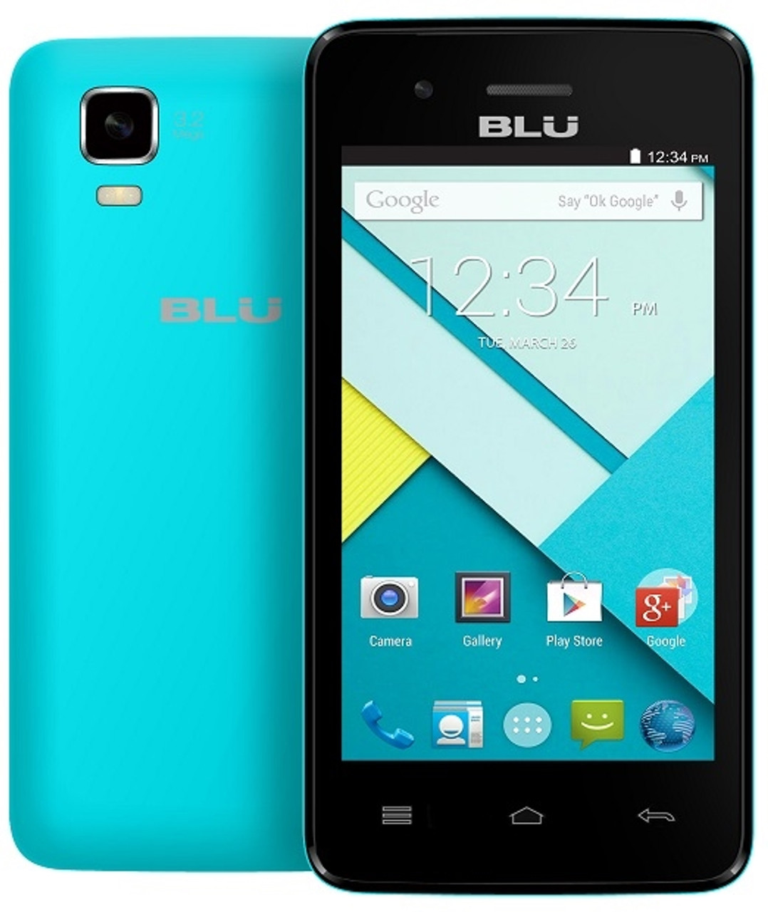 BRAND NEW BLU DASH 4.0 C D370u BLUE 4G