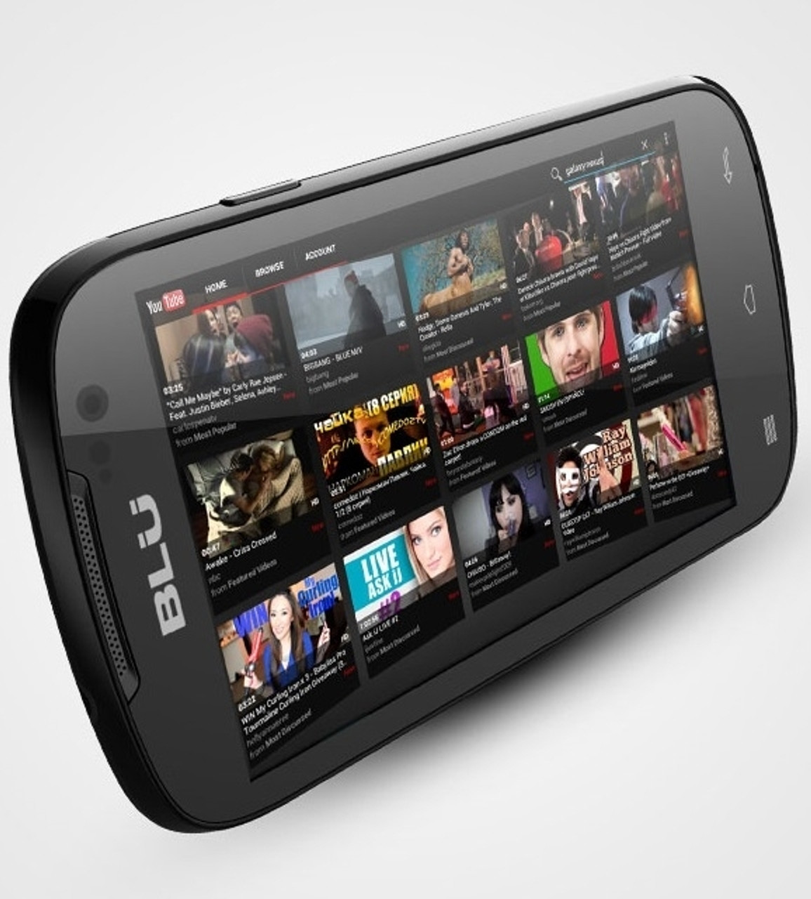 BLU DASH 4.0 D271a BLACK 4G