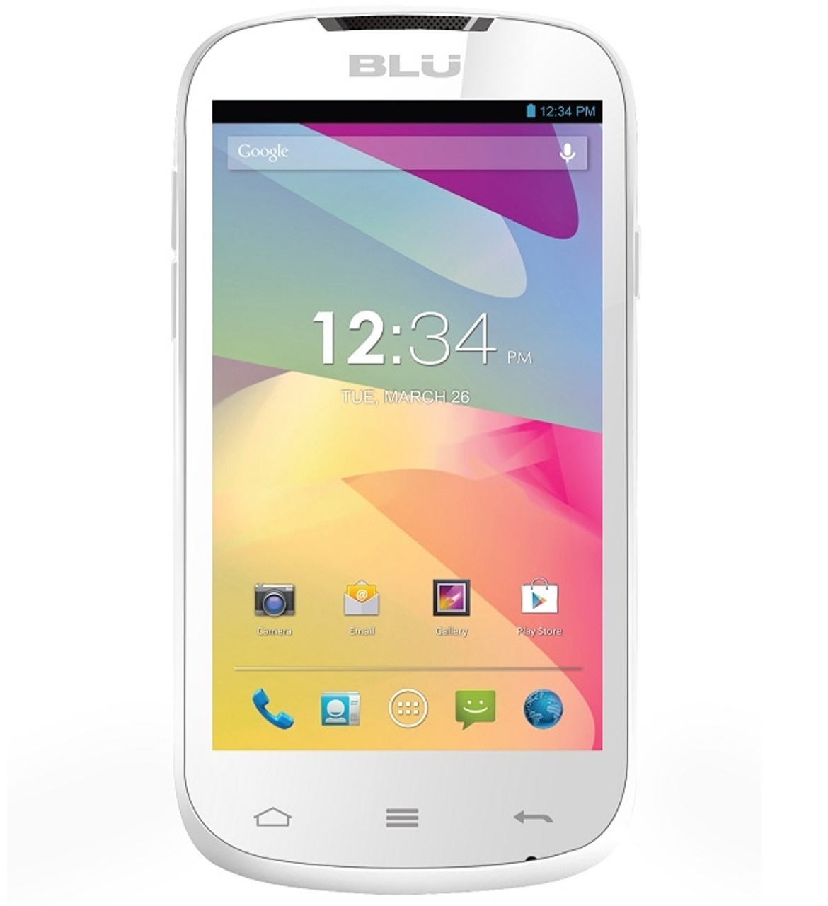 BRAND NEW BLU DASH 4.0 D271a WHITE 3G / 4G WI-FI DUAL-SIM DUAL-CORE 1.3GHZ 4GB 5-MEGAPIXEL DUAL-CAM 4.0" TOUCHSCREEN ANDROID 4.2 GSM UNLOCKED WHOLESALE CELL PHONES
