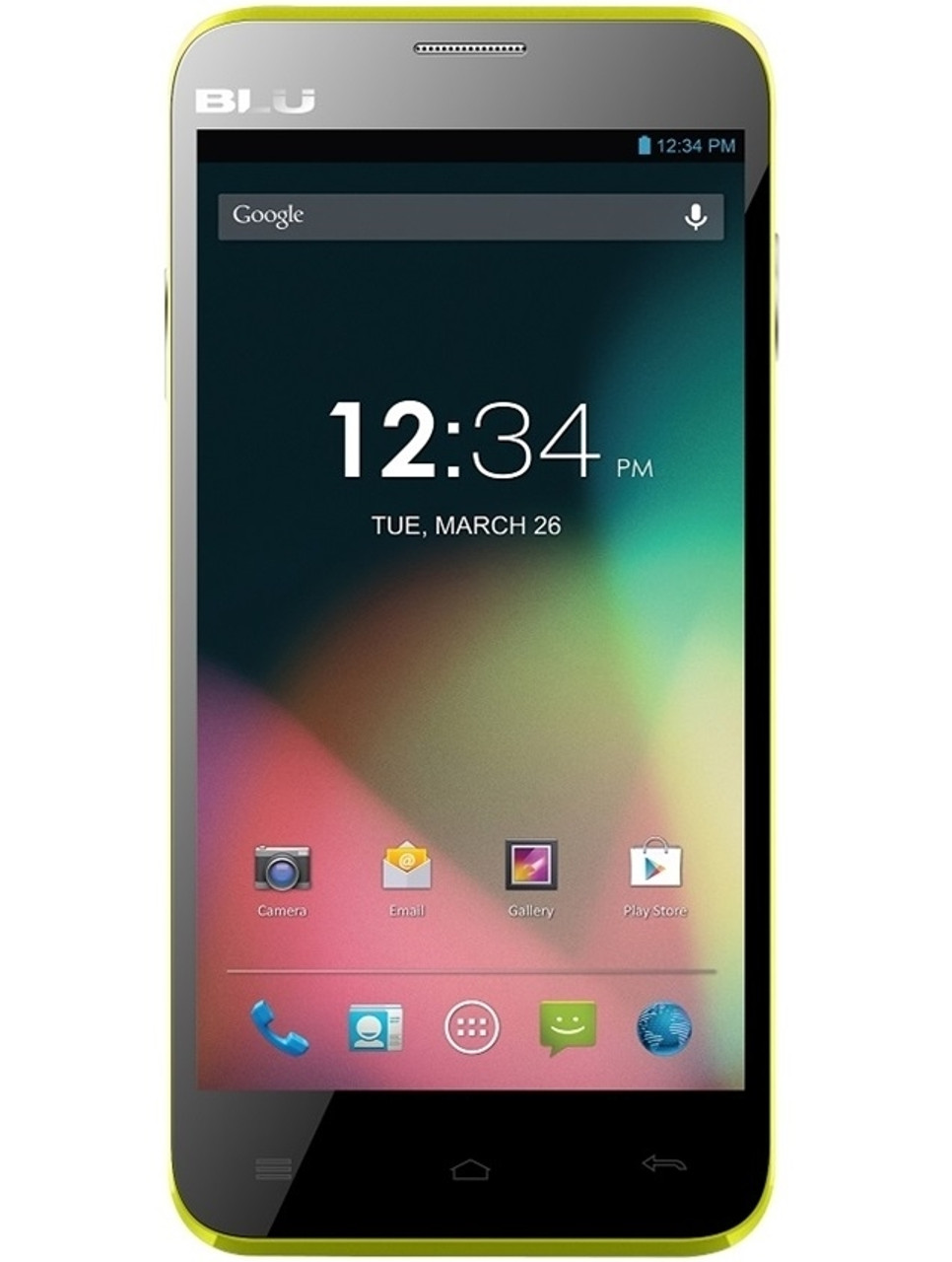 BRAND NEW BLU DASH 5.0 D410a YELLOW 4G