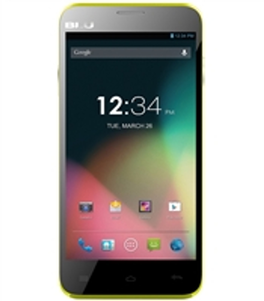 buy BRAND NEW BLU DASH 5.0 D410i YELLOW 4G by - Discontinued
