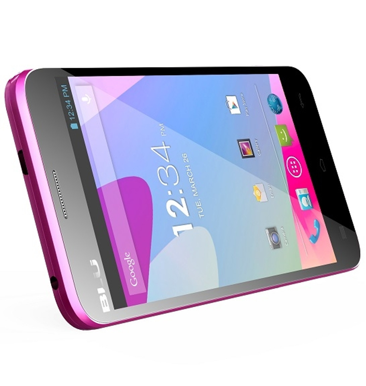 BRAND NEW BLU DASH 5.0 PLUS D412u PINK 4G