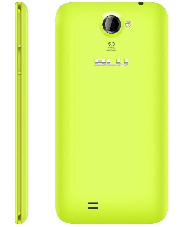 BRAND NEW BLU DASH 5.5 D470U YELLOW 4G 850/1700/1900