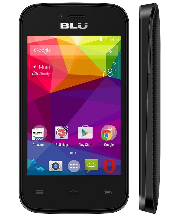 Wholesale Blu Dash Jr 3g D190u 4g Black GSM Unlocked Cell Phones
