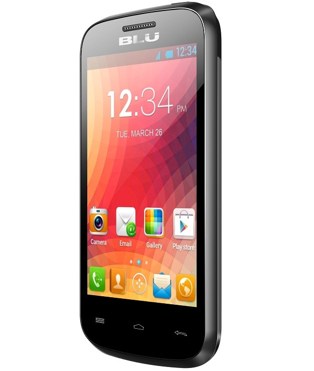 BRAND NEW BLU DASH JR 4.0 D142x BLACK DUAL-SIM