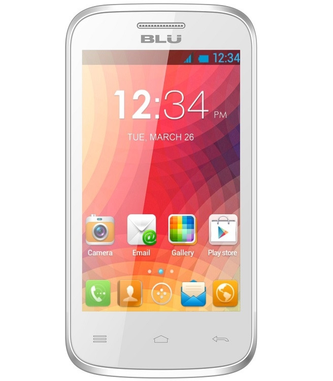 BRAND NEW BLU DASH JR 4.0 D142x WHITE DUAL-SIM