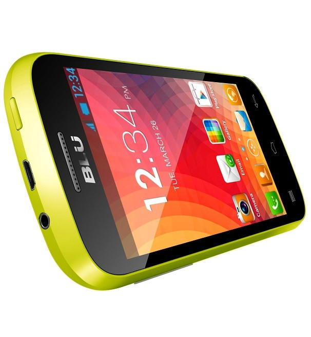 BRAND NEW BLU DASH JR 4.0 D142x YELLOW DUAL-SIM