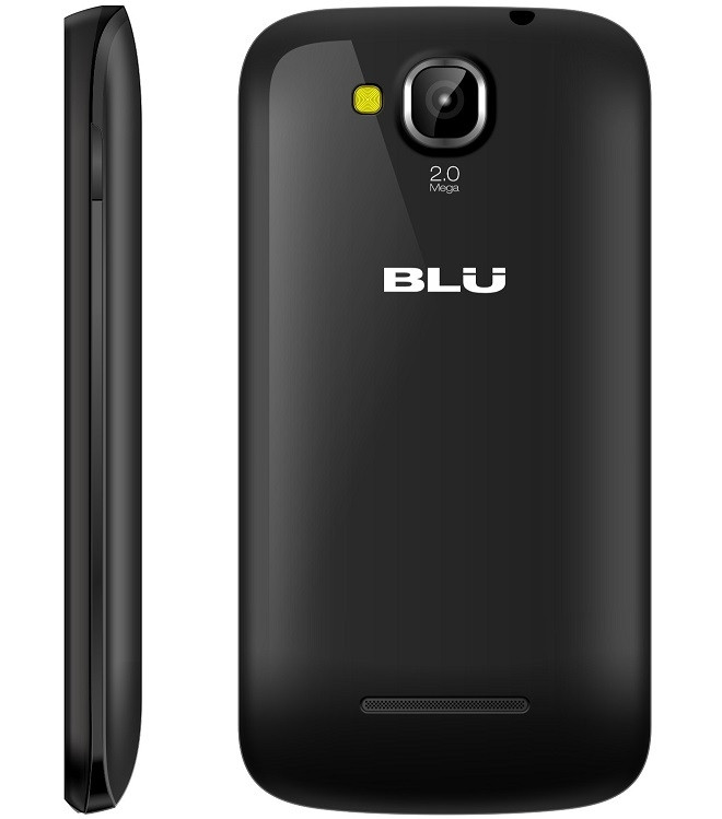 BRAND NEW BLU DASH JR 4.0k D143K BLACK DUAL-SIM CELL PHONE