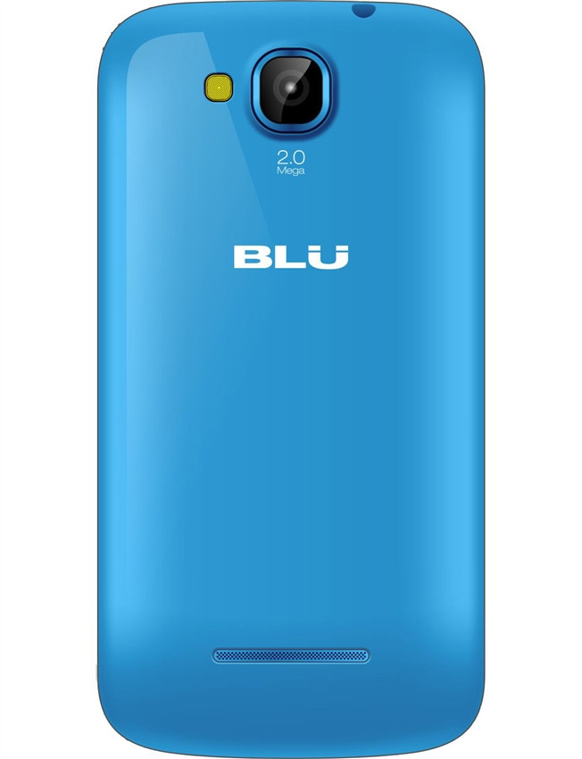 BRAND NEW BLU DASH JR 4.0k D143K BLUE DUAL-SIM CELL PHONE