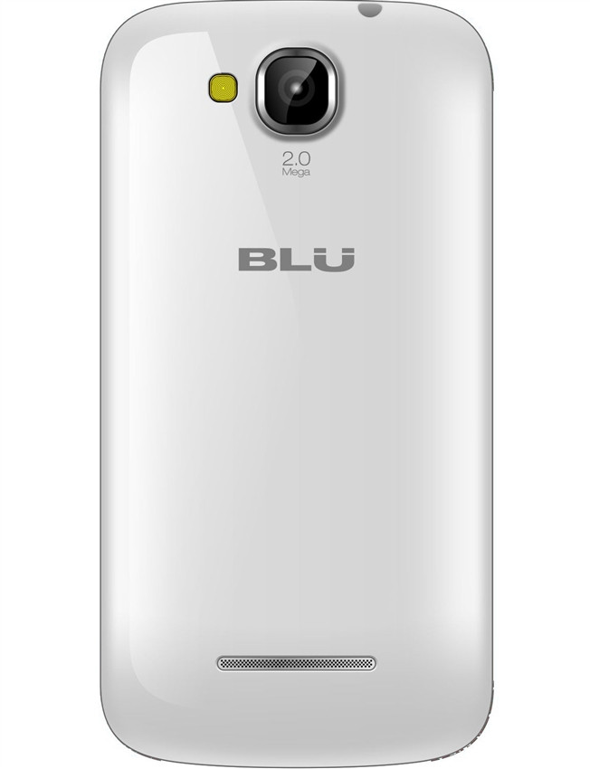BRAND NEW BLU DASH JR 4.0k D143K WHITE DUAL-SIM CELL PHONE