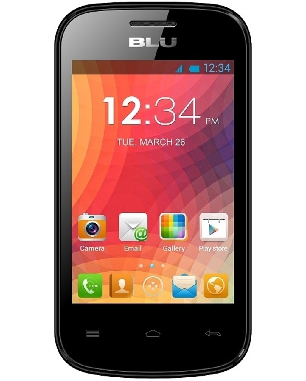BLU DASH JR D140x BLACK
