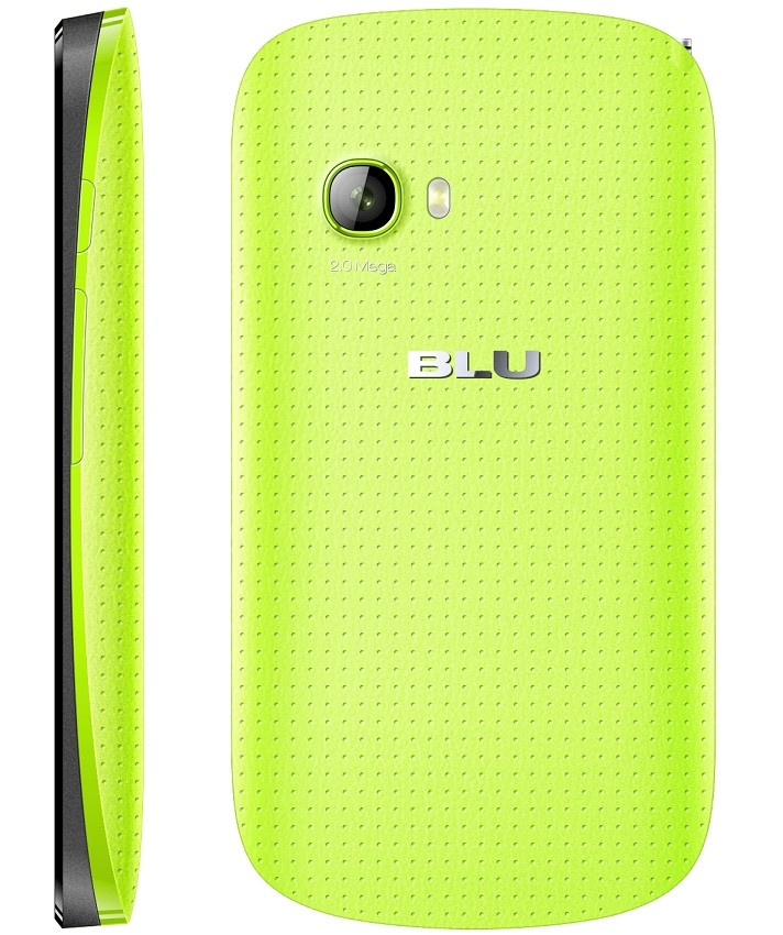 Wholesale Brand New Blu Dash Jr Tv D141t Yellow Dual-Sim GSM