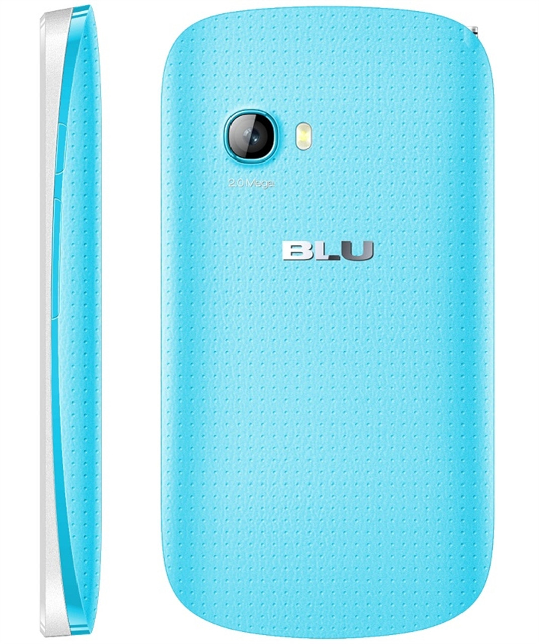 BRAND NEW BLU DASH JR TV D141T WHITE / BLUE DUAL-SIM