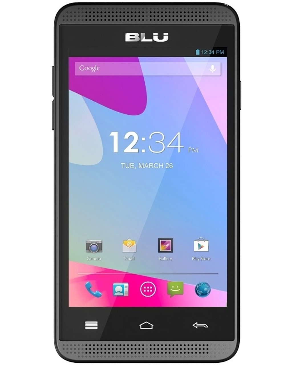 BRAND NEW BLU DASH "MUSIC" 4.0 D272a BLACK