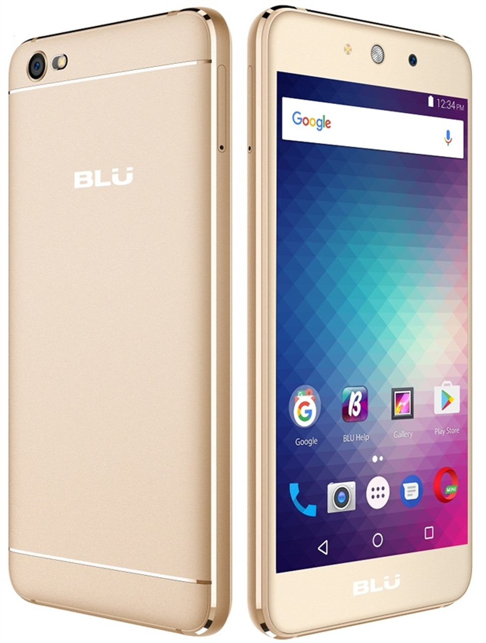 BRAND NEW BLU GRAND M G070Q 4G GOLD