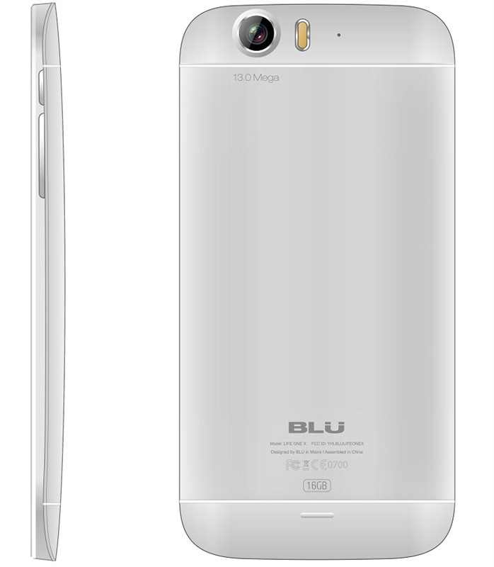 BRAND NEW BLU LIFE ONE X L132L WHITE 4G QX