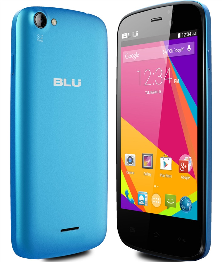 BRAND NEW BLU LIFE PLAY MINI L190a BLUE QX