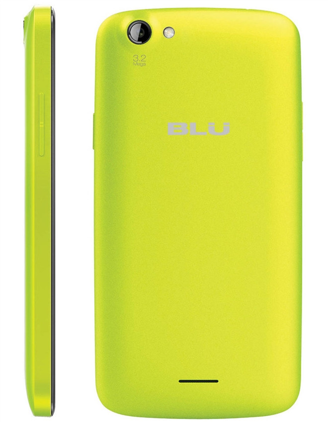 BRAND NEW BLU LIFE PLAY MINI L190u YELLOW 4G 850/1700/1900 QX