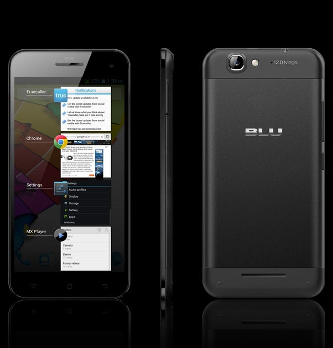 BRAND NEW BLU LIFE PRO L210a BLACK 4G 6.9mm ALUMINUM BODY