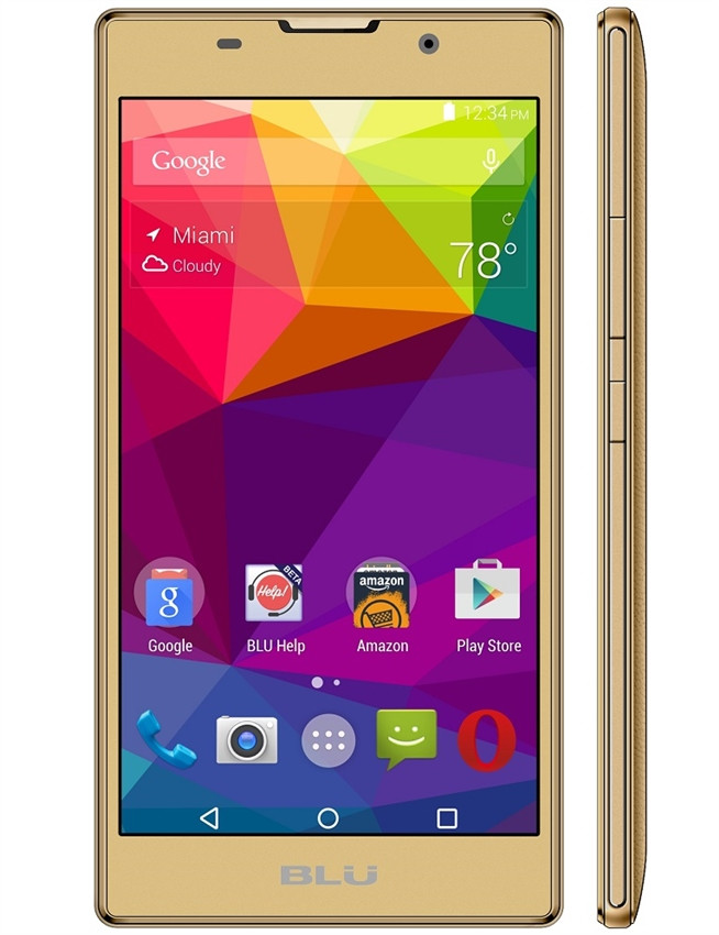 BRAND NEW BLU NEO X PLUS N090U GOLD 4G